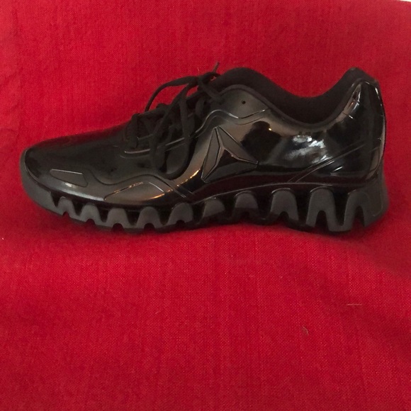 reebok zig pulse patent leather